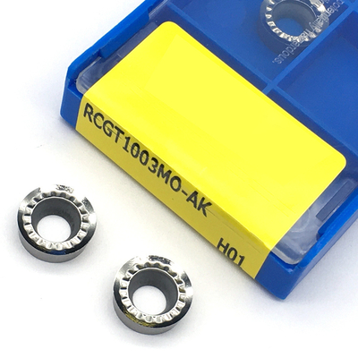 Rcgt1003mo-AK CNC ένθετα καρβιδίου μηχανών για το αργίλιο MN10