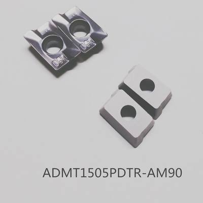 Ντυμένα ένθετα καρβιδίου PVD CVD για CNC τη μηχανή ADMT1505PDTR-HM90