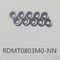 RDMT0803MO μεταλλικό ασημένιο καρβίδιο που επεξεργάζεται τα ένθετα για την άλεση στη μηχανή